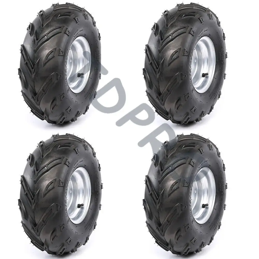 4 Set 16x8-7 16x8x7 inch Rear Tyre Tire for Quad Go kart ATV Quad Dune Buggy 7''