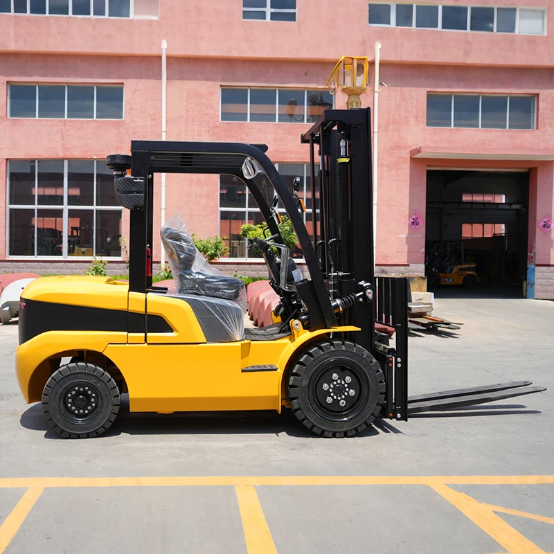 4 Ton Forklift Heavy Duty Lift Truck for Industrial Warehousing Cargo Loading Unloading Logistics Transport Material Handling