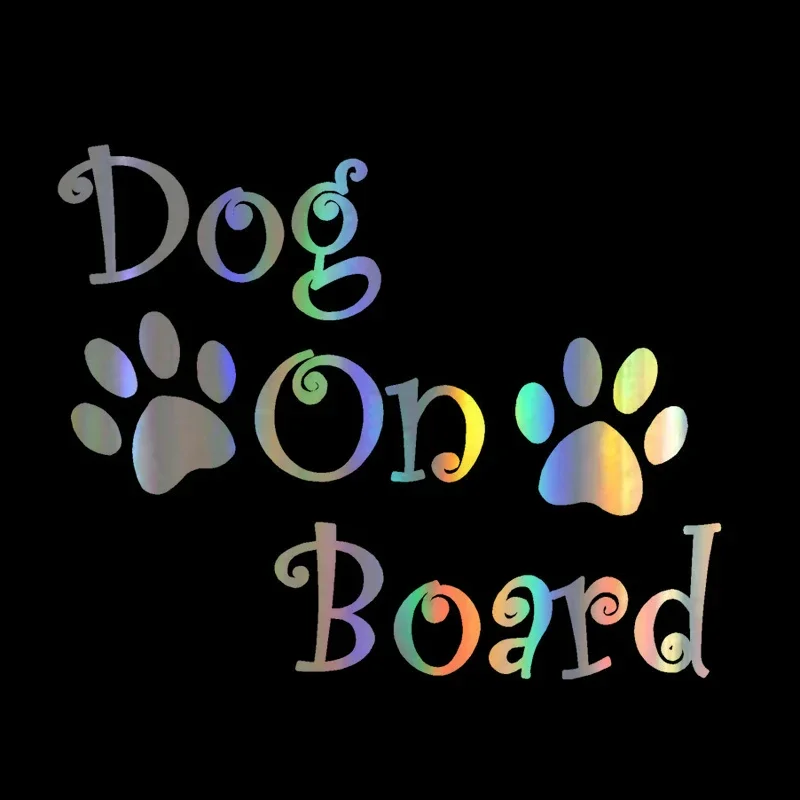 Jpct Dog And Paw On Car Cover Scratch Print Car Sticker Car Supplies Interesting PVC Sticker Motorcycle Decoration 20cm * 16.2cm