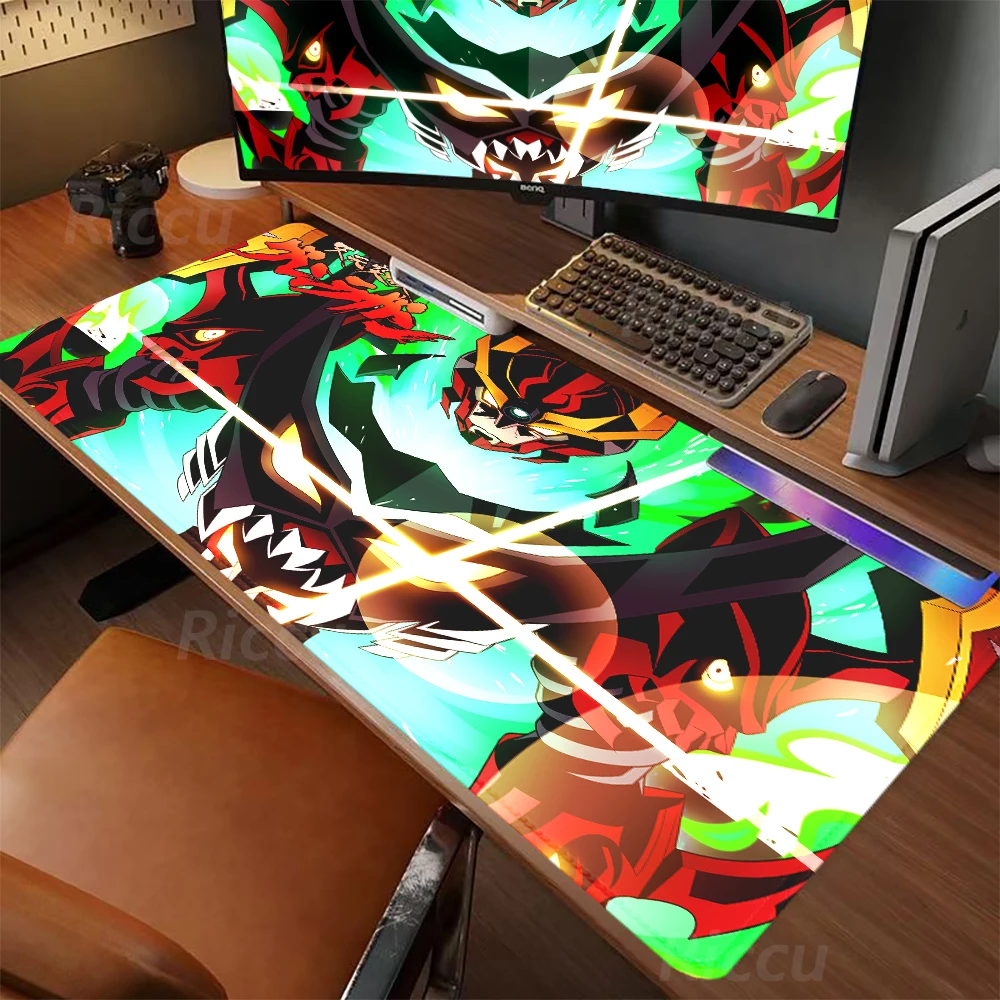 Gurren lagann Rubber Mouse Pad Desktop Gaming Creative Desk Keyboard Personalized HD print Mouse Pad Cartoon Wholesale Mouse Pad