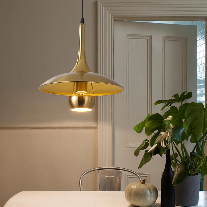 ثريا مطعم رفع قابلة للتعديل مصممة خصيصًا من Bauhaus UFO بكرة جزيرة خفيفة #5