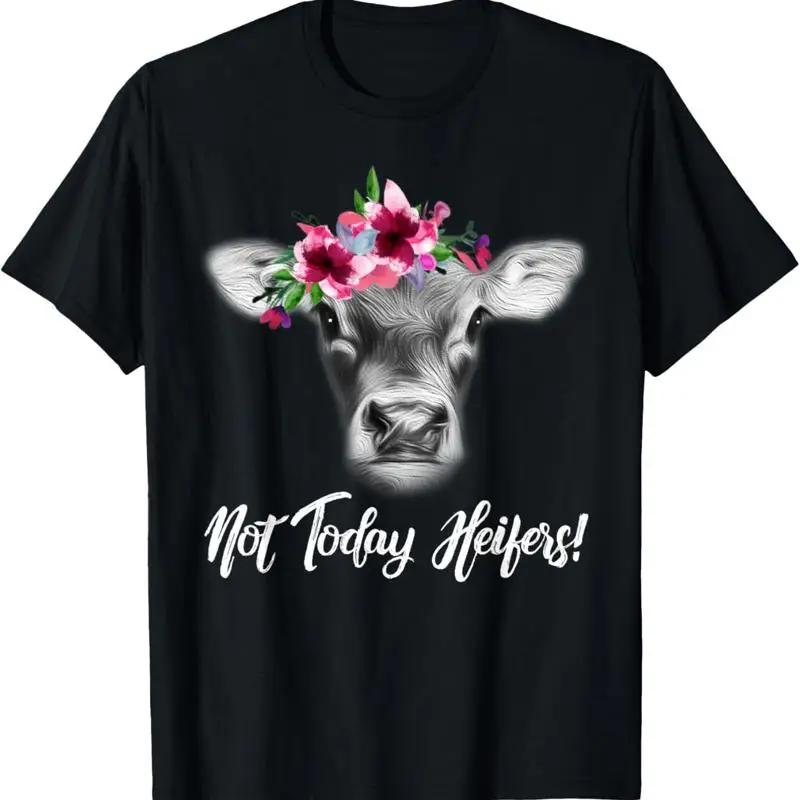 

Футболка Not Today Heifers Heifer с цветочной повязкой на голову