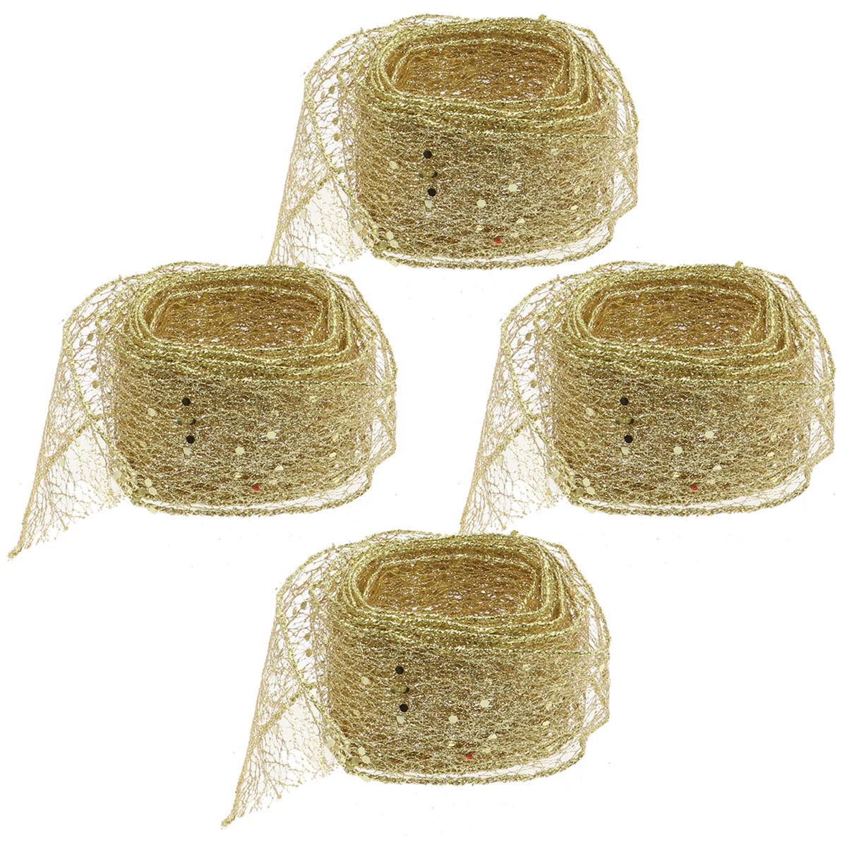 

3Pcs Christmas Ribbon Pack Rich Colors High Density Suitable for Gift Boxes Hair Ties Festive Crafts Hair Bows Holiday