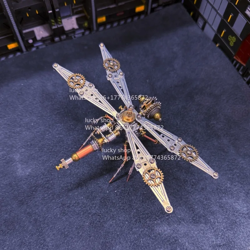 

Механическая модель насекомого Dragonfly E, металлический набор для самостоятельной сборки, креативная идея для подарка на фестиваль или день рождения