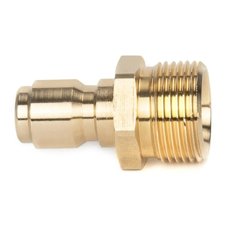 1 Pair High Pressure Washer Adapter Quick Release Plug Brass-Connector Garden Hose Car Washer Water Outlet Fittings Tool