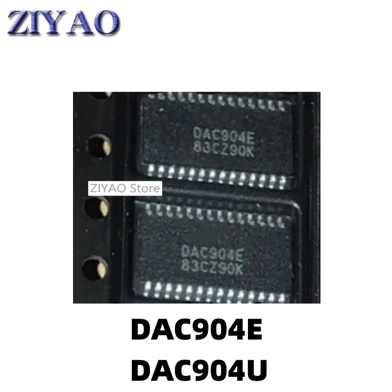 5PCS DAC904E TSSOP28 DAC904U SOP28 Digital to Analog Converter DAC904 Chip Mount