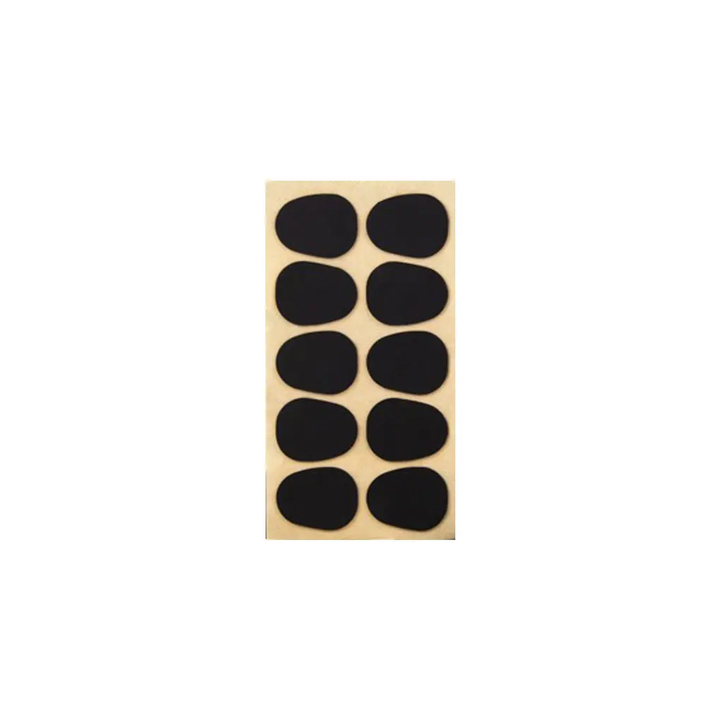 10pcs Clarinet Mouthpiece Patches Saxophone Cushions Environmental Silicone Wear-resistant Handheld Sax Accessories