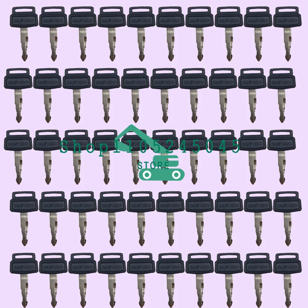

50PCS D300 Ignition Door Keys for Construction Machinery D300