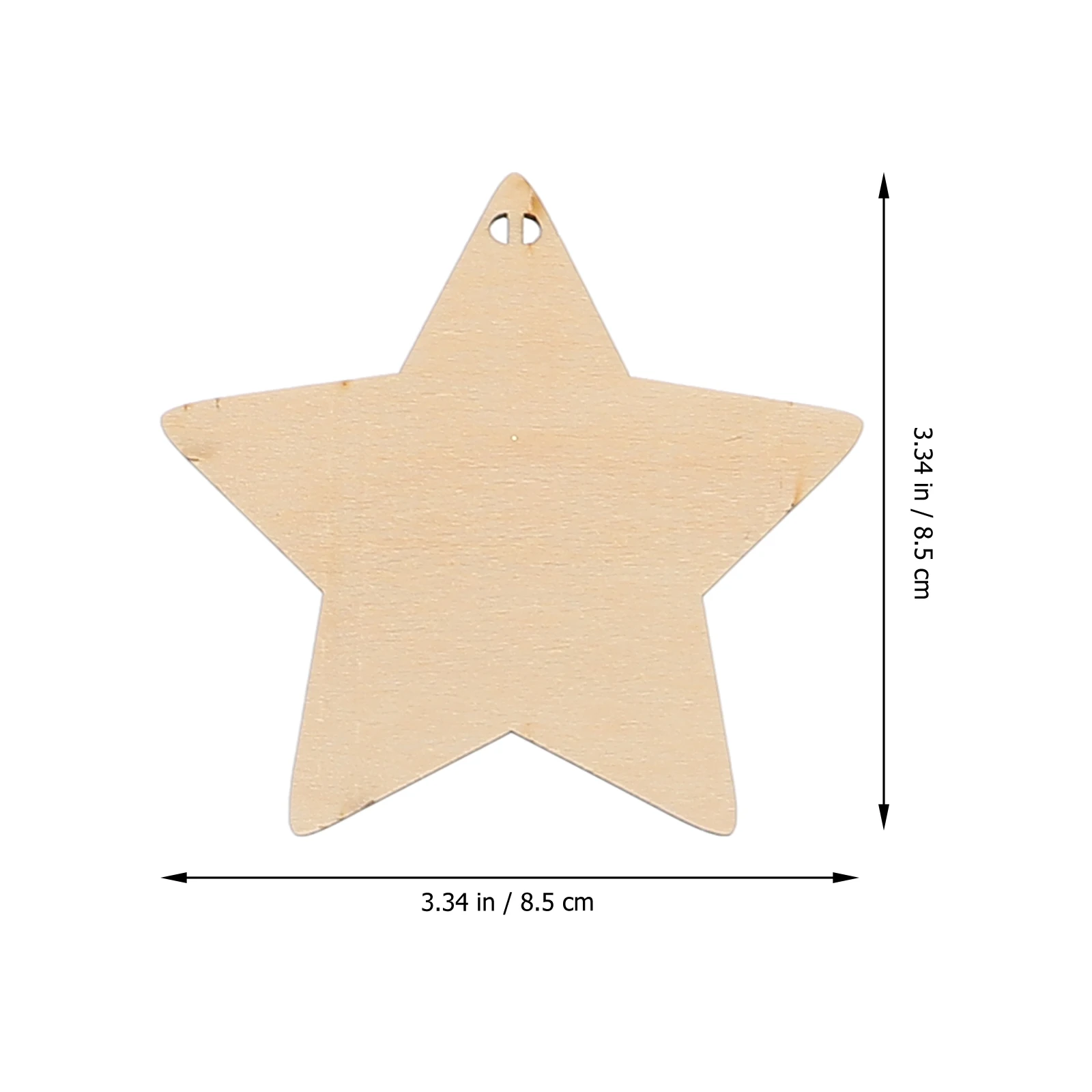 

1Set Wood Bead Garland DIY Five Banner Hanging Bedroom Divider Curtain Beads String Banner Star Slices Beaded Curtain