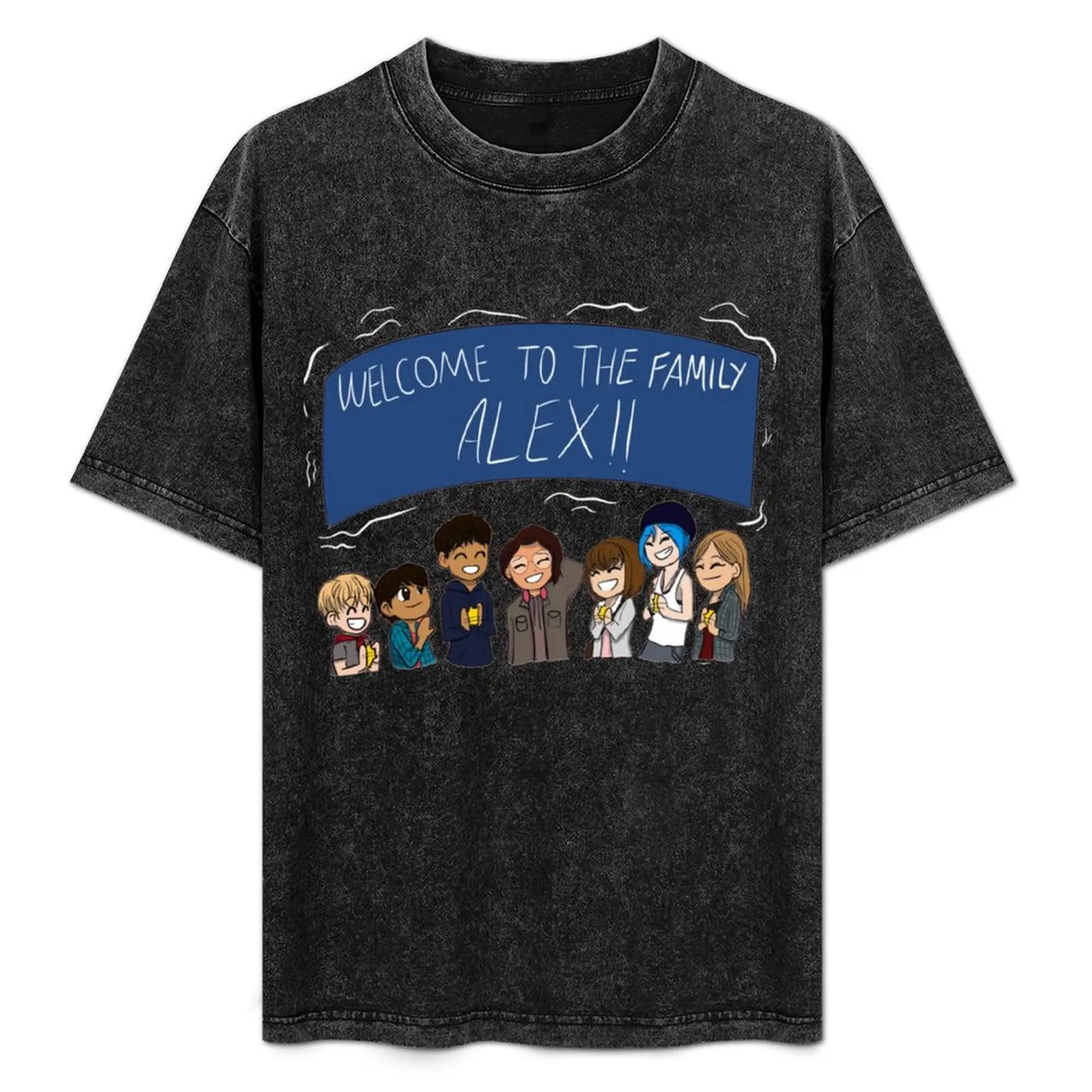 alex chen T-Shirt Work Daily Short Sleeve Top