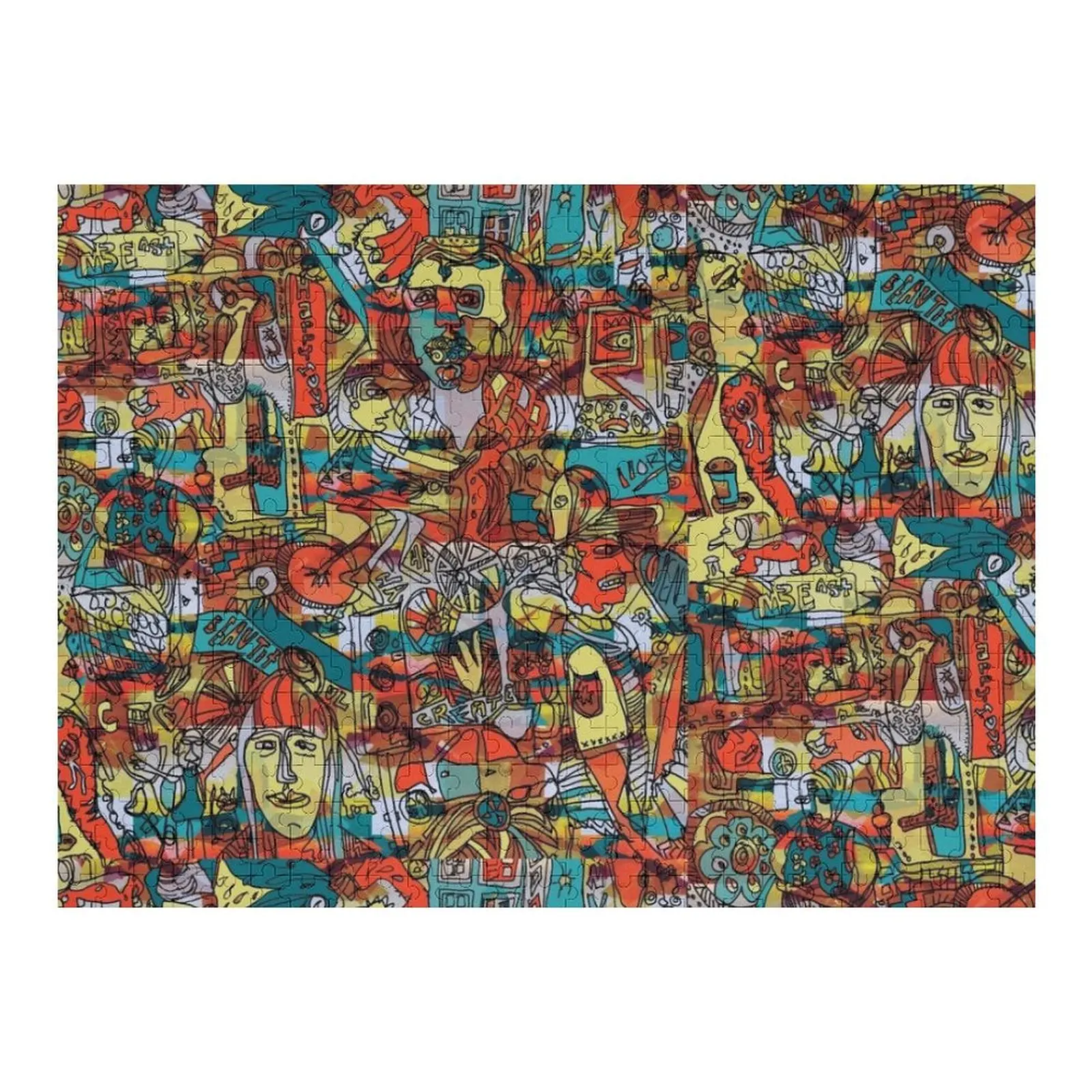 

People Watching, People Watching Jigsaw Puzzle Personalized Toys Personalized Kids Gifts Puzzle