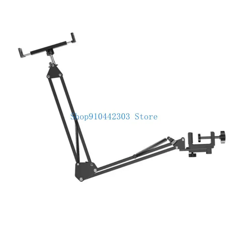 

L4MD Cellphone Mount for Tabletop Bed Phone Support Cradle Holder Adjustable Phone Tablet Stand Rotating Lazy Bracket