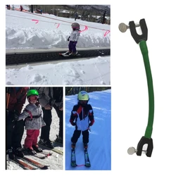 Connecteurs de pointe de Ski pour enfants, support de Snowboard, corde de traîneau, aide à l'entraînement au Ski, équipement d'entraînement, accessoires durables