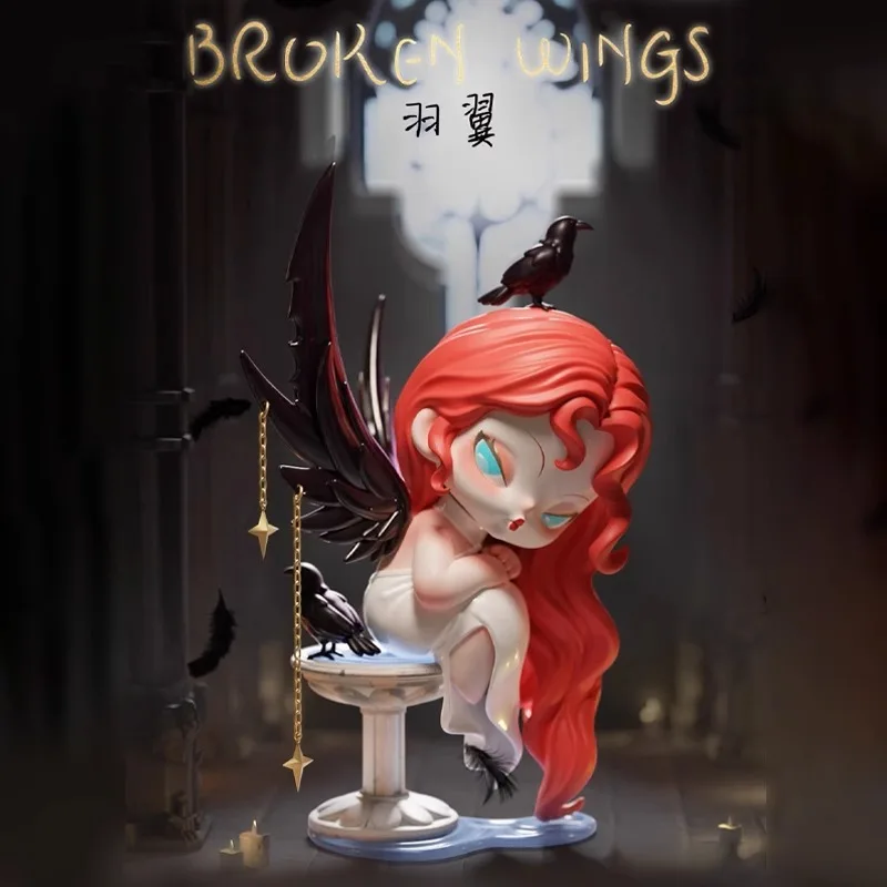 Подлинная ADDED Nightmare Core Series Surprise Lucky Blind Box Mystery Box Caixa Caja Dolls Подарок Аниме Фигурка Игрушки Настольный