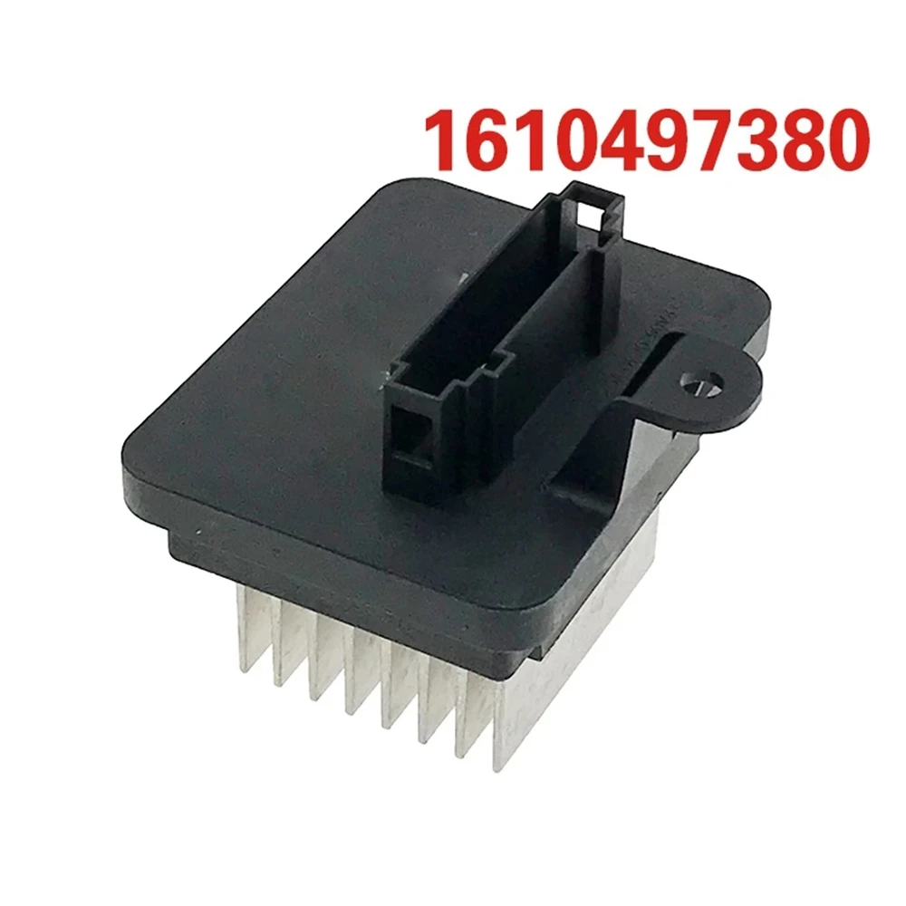 Resistencias de soplador de coche, módulo de Control de velocidad de aire acondicionado para Peugeot 308, 408, T9, 1610497380