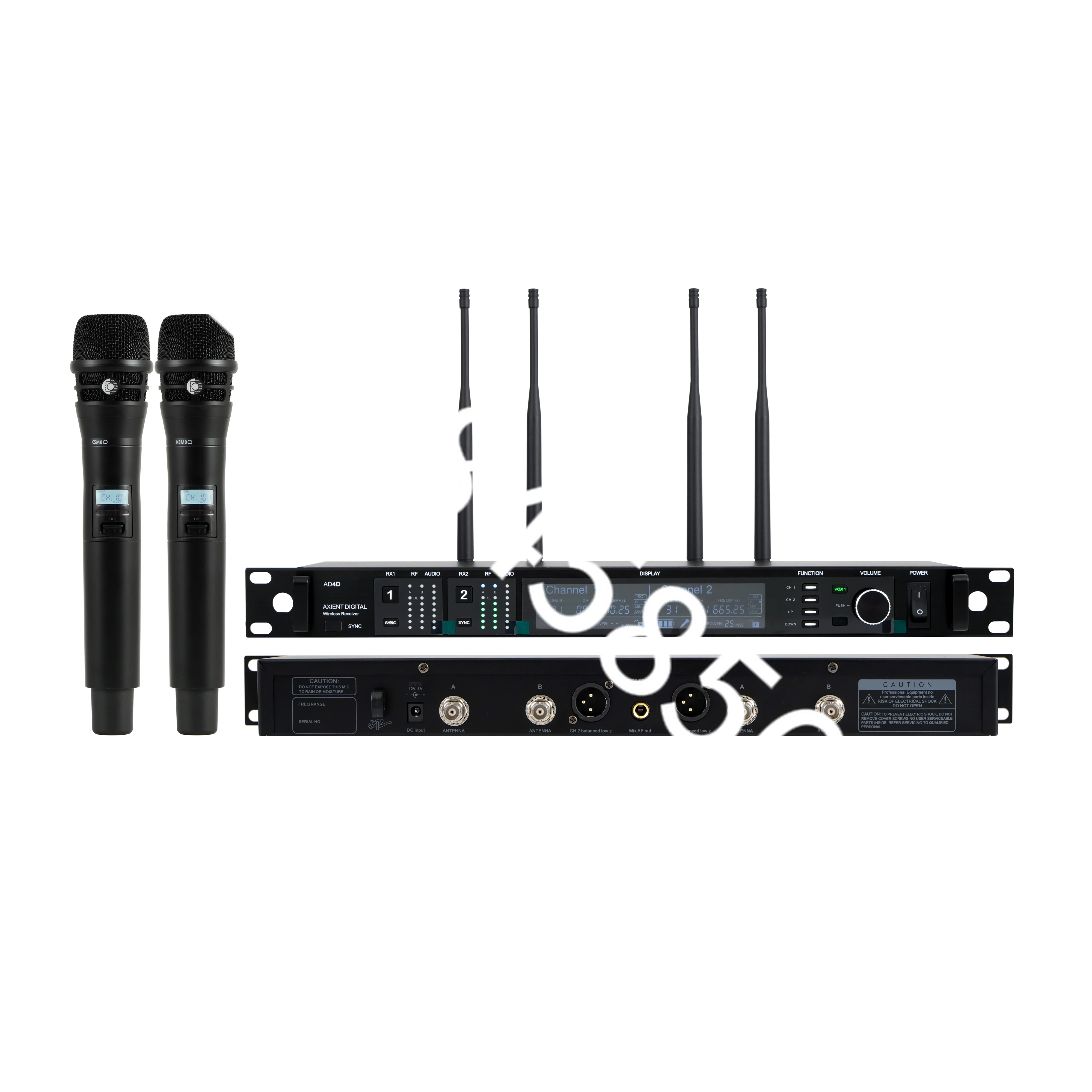 

AD4D Stage Performance Wireless UHF Microphone KSM8 Handheld Professionaldual Channel Mic KSM9 Church Microphone AD4D Guangdong