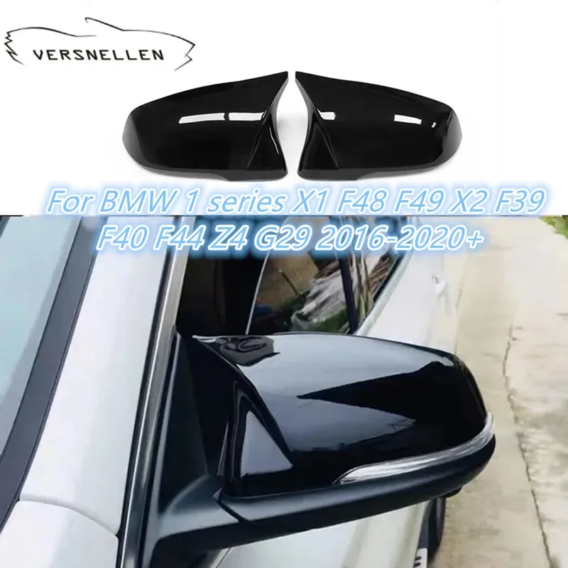 

Applicable For BMW X1 F48 F49 Bull Horn Black Rearview Mirror X2 F39 Z4G29 inverted mirror hood F40 F44 F52 2016-2020+