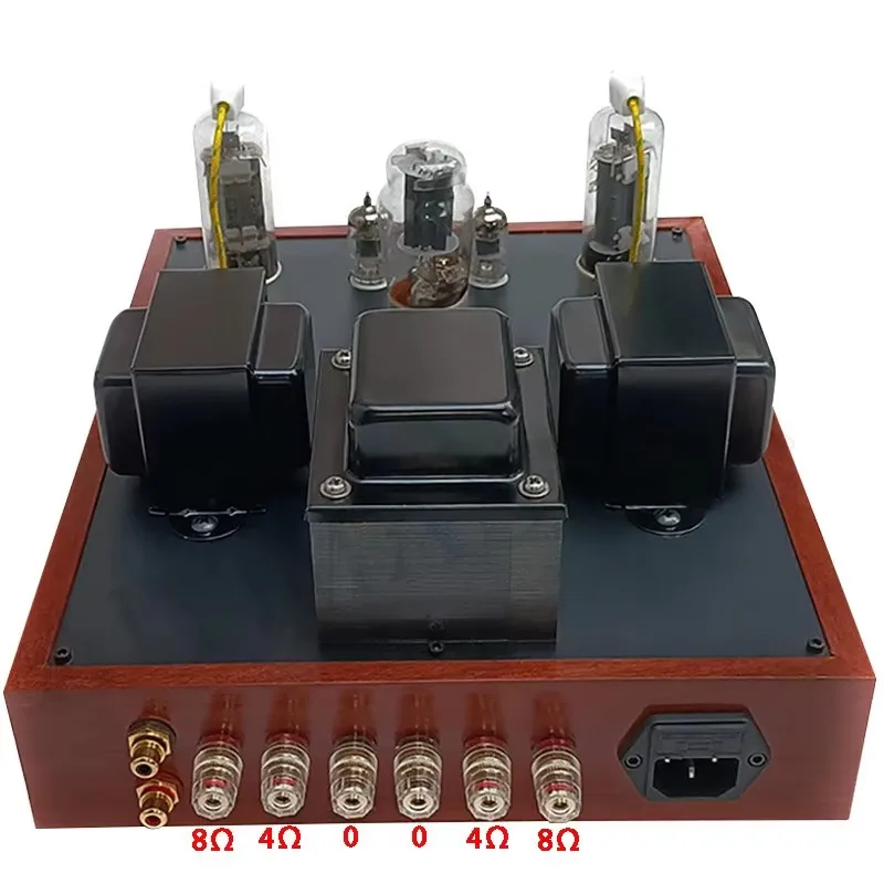 AIYIMA SMSL 6J1 Push 6P13 amplificador de tubo de vacío 5Z4P rectificación 6W 2,0 estéreo ALPS 16 amplificador de Audio Clase A