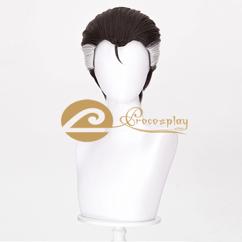 

2024 Game Doctor Strange Cosplay Wig Stephen Strange Men Short Hair Cos Accessories for Halloween