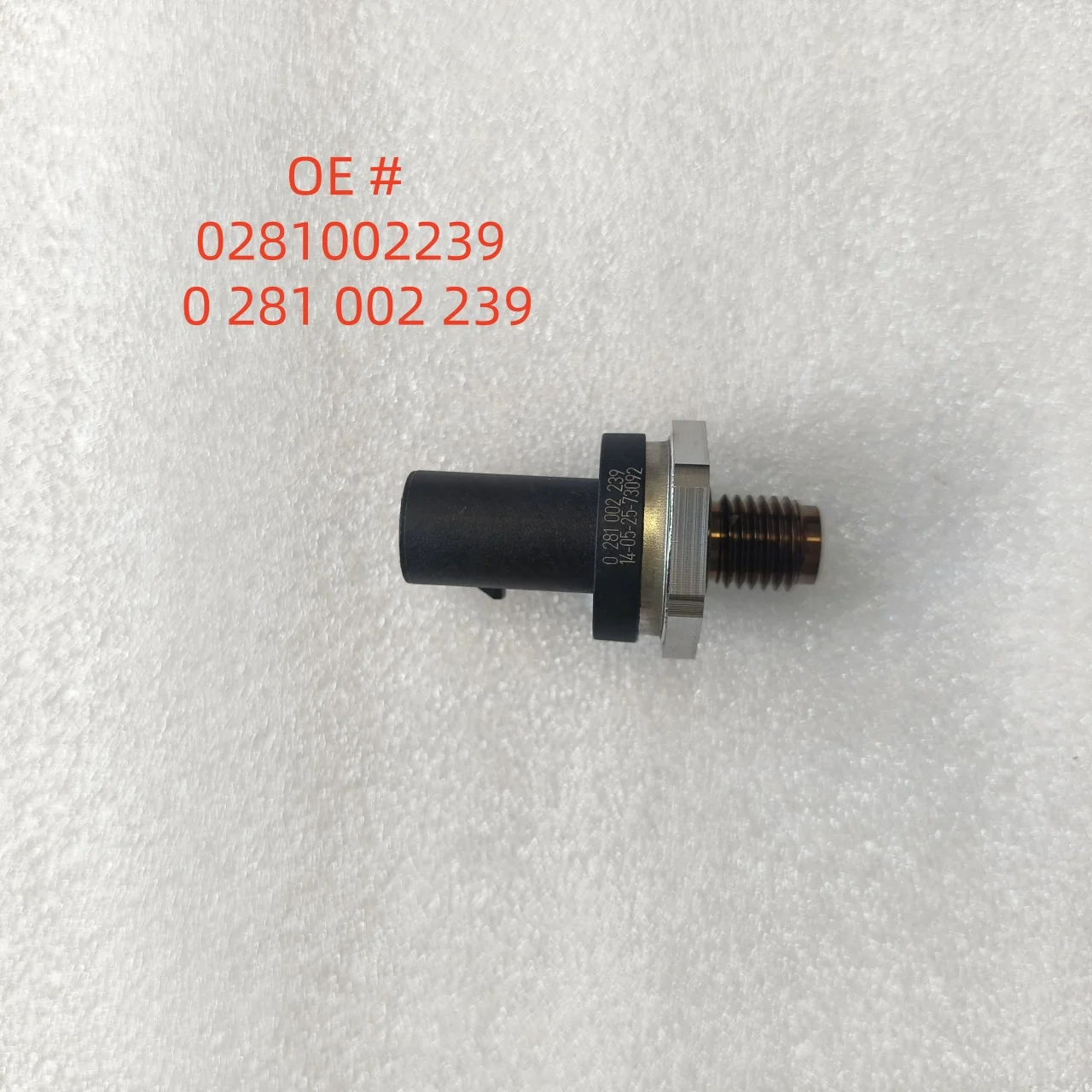 High quality new 0281002239 0 281 002 239  Diesel fuel common rail high-pressure sensor For Mercedes Benz CES Class