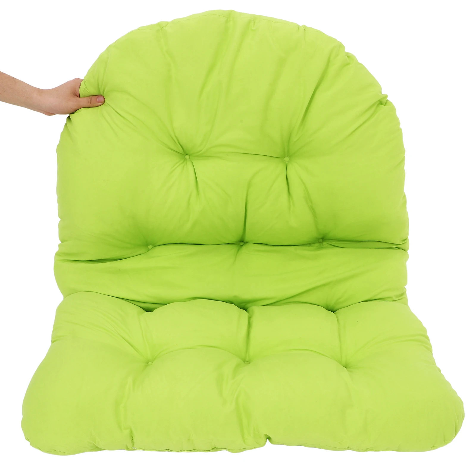 وسادة كرسي على شكل بيضة متينة للحديقة الخارجية وسادة معلقة قابلة للغسل في الغسالة وديكور أثاث مختلف