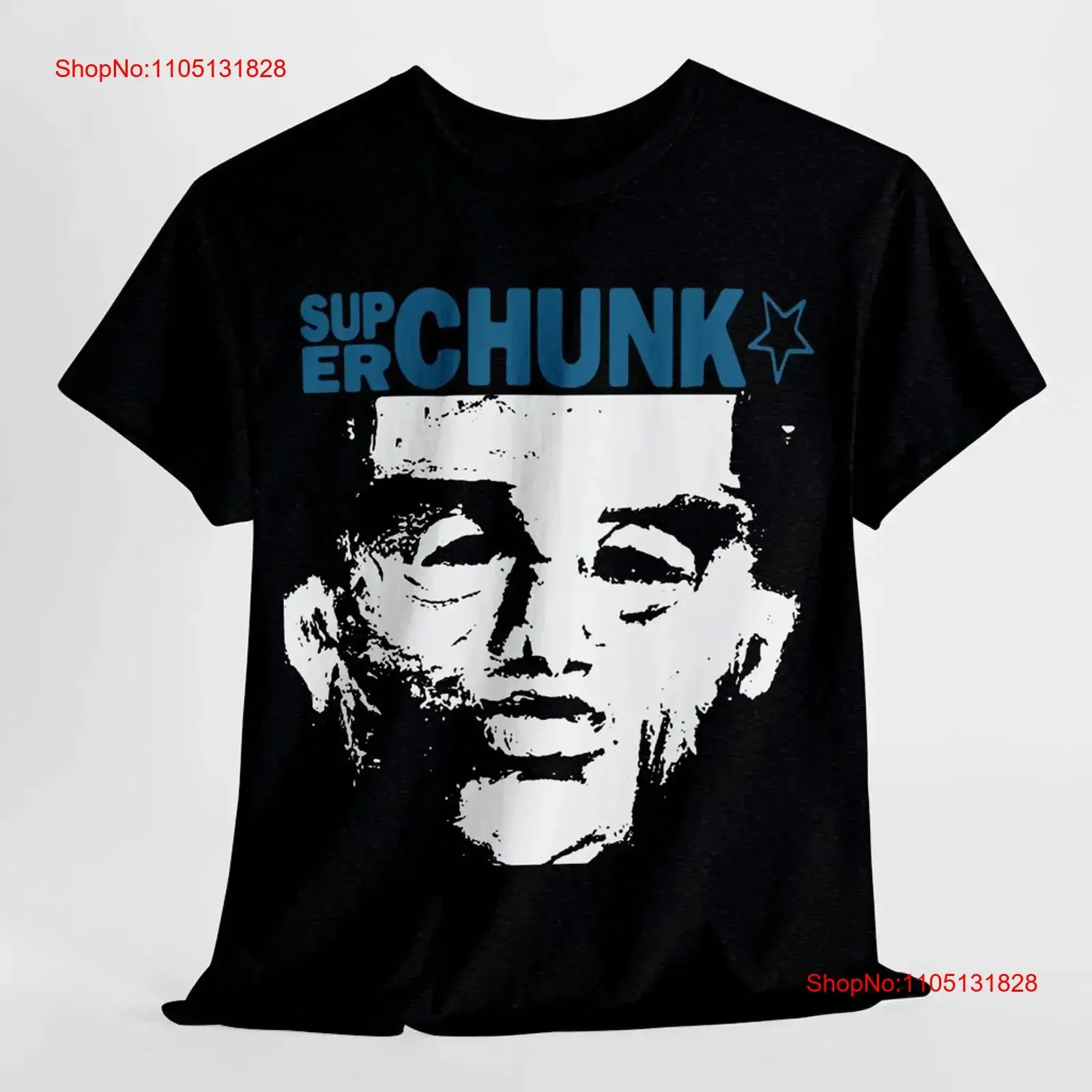 تي شيرت Superchunk Indie Band أسود بأكمام قصيرة جميع المقاسات من S إلى 45Xl XY839 عتيق مغسول وناعم ومريح ورسومات أنيقة