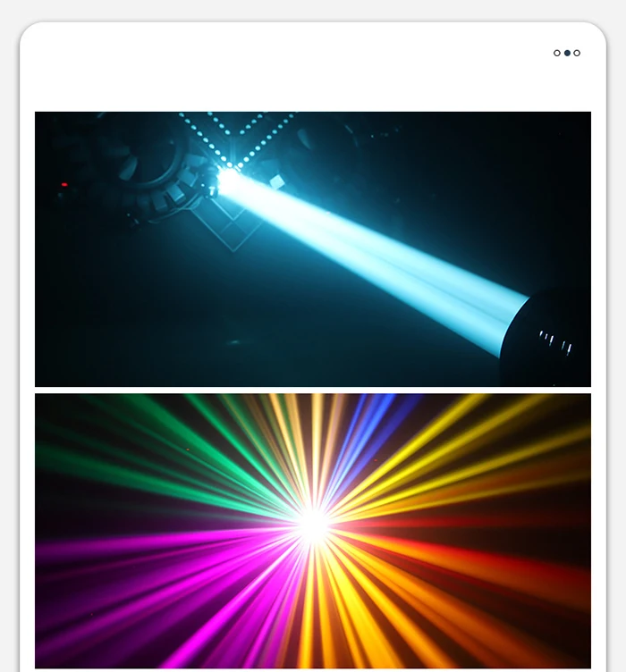 Schnelle Lieferung 295w Scheinwerfer führte 10r beweglichen Kopf Strahl Licht dmx512 dj Disco Bar Party Weihnachten Konzert Hochzeit Bühnen beleuchtung – Detail 4