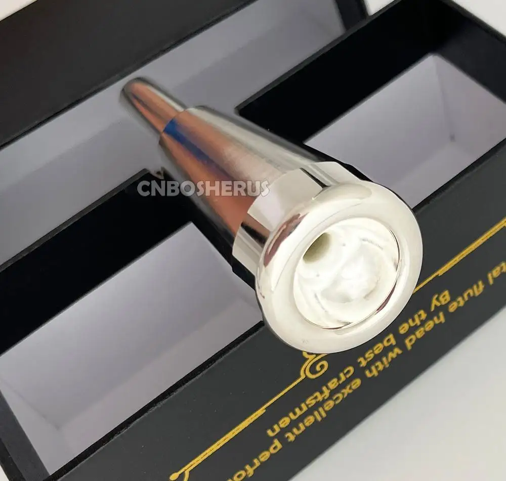 High quality Promotion! High Grade Silver Plated Heavy Mouthpiece For Trumpet Size 5C
