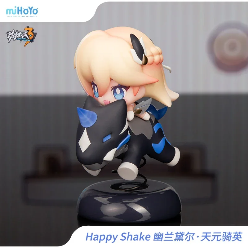 2024 New Mihoyo Honkai Impact3rd Genshin Impact Bronya Eula Raiden Shogun Hu Tao Bobblehead Q Version Figures Cute Desktop Decor