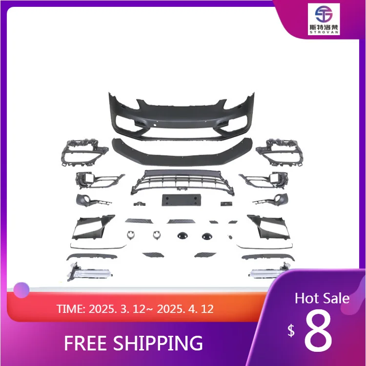 

Auto Parts Upgrade 971 971.1 Turbo Style LED Lights Body Kit DRL Front Bumper Bodykit for PorscheS 2017-2020
