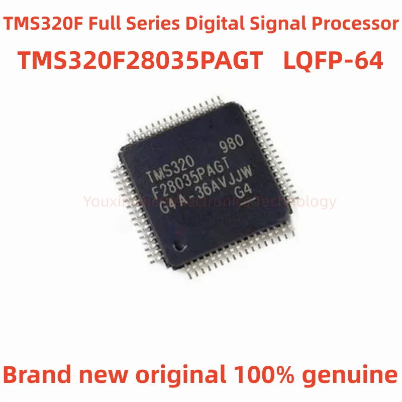 Original genuine TMS320F28035PAGT TMS320F28035 LQFP-64 digital signal controller MCU