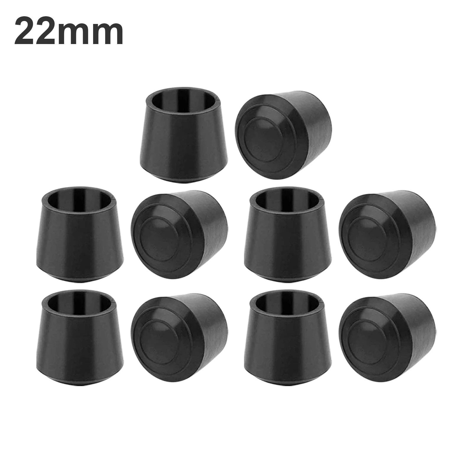 12Pcs Gummi Möbel Fuß Tisch Stuhl Bein Ende Caps Covers Tipps Boden Protektoren für Indoor Hause Terrasse Garten büro