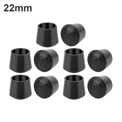 12Pcs Rubber Furniture Foot Table Chair Leg End Caps Covers Tips Floor Protectors for Indoor Home Outdoor Patio Garden Office