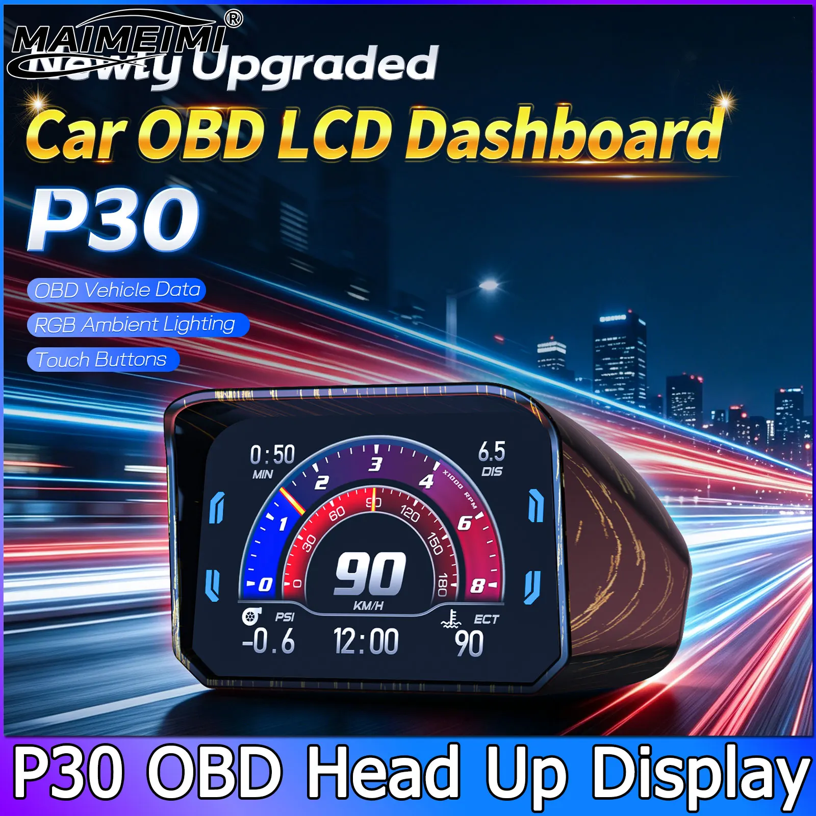 P30 Speedometer RPM Meter HUD  - đánh giá và giá Intervalometer Timer