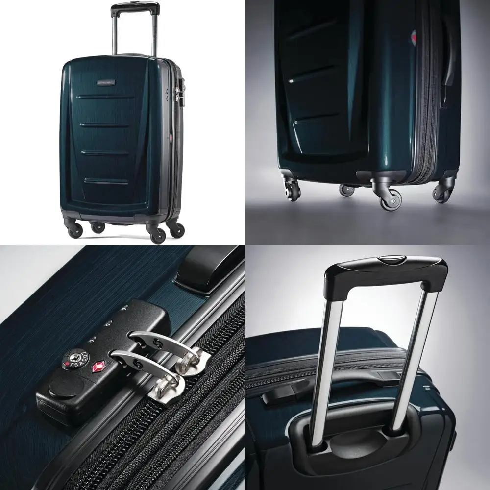 

Ручная кладь бирюзового цвета, расширяемый спиннер, 20-дюймовый дорожный чемодан с твердой поверхностью и колесами