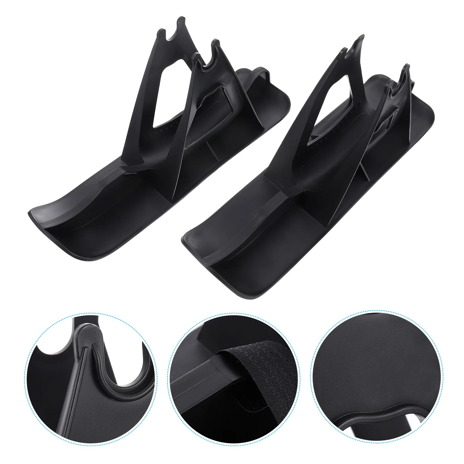 2 Pcs Outdoor Ski Board Child Sled Pedal Training Skiing Walker Plastic Kids Bike