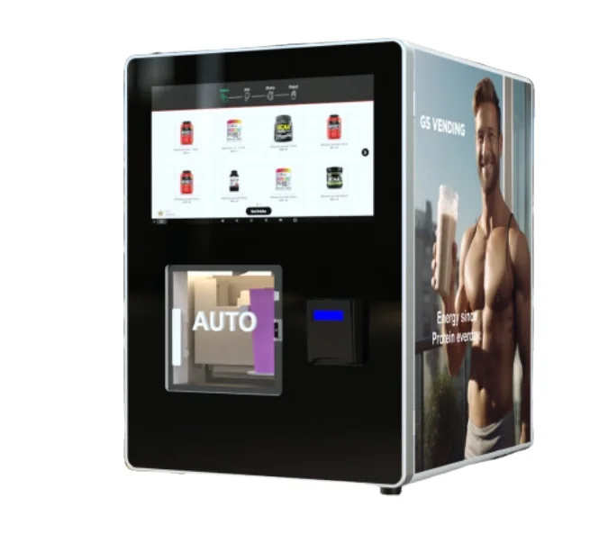 Automatic Protein Vending Machine Protein Powder Shake Self‑Service Vending Kiosk Commercial For Gym Fitness Center