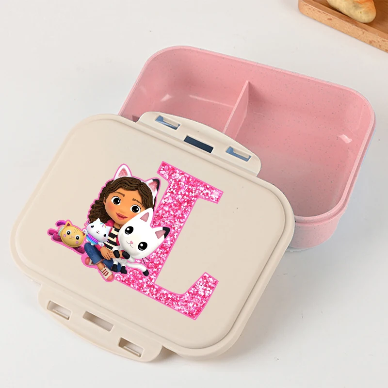 جديد غابي دمية بينتو علب الاغذية الكرتون رسالة A-Z مطبوعة علب الاغذية الفتيات الغذاء تخزين الحاويات هدايا عيد ميلاد الأطفال