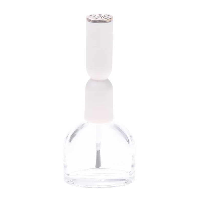 13 مللي زجاجة صغيرة لطلاء الأظافر الزجاجية مع فرش حاوية تعبئة هلام الأظافر الفارغة إعادة الملء وعاء التجميل مانيكير النفط الاستغناء