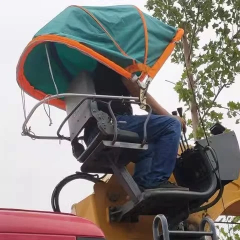 Crane awning, car-mounted umbrella awning, car-mounted crane folding, shed field work Peng sunscreen awning