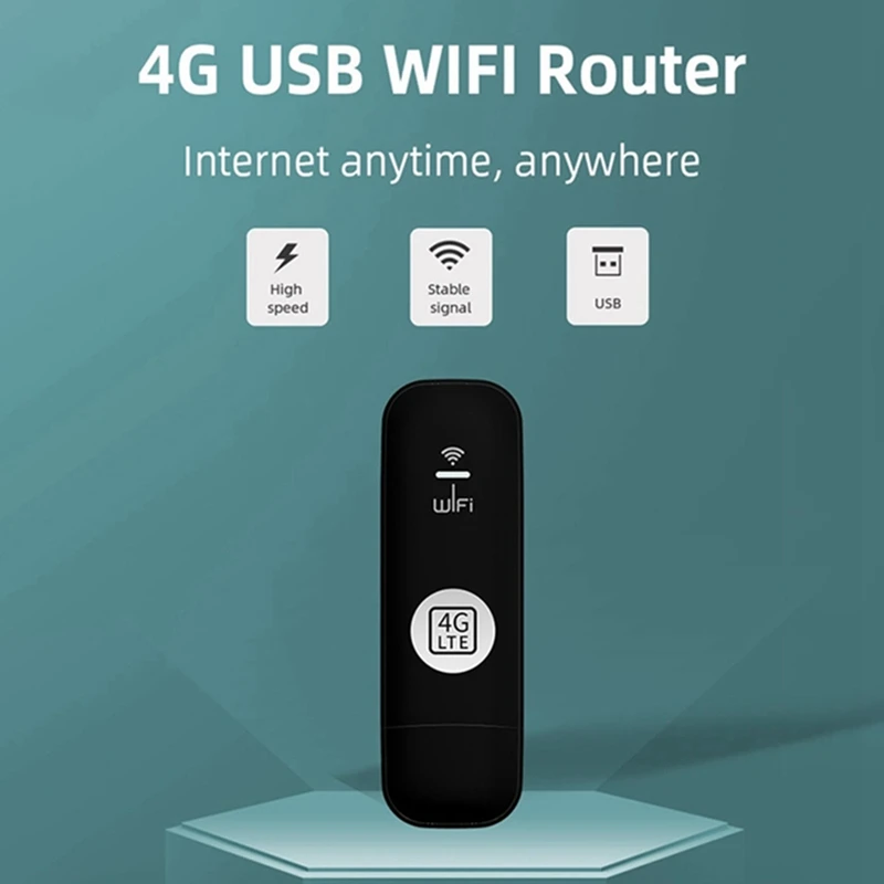 

4G USB WIFI Modem Router With SIM Card Slot 4G LTE Car Wireless Wifi Router Support B28 European Band