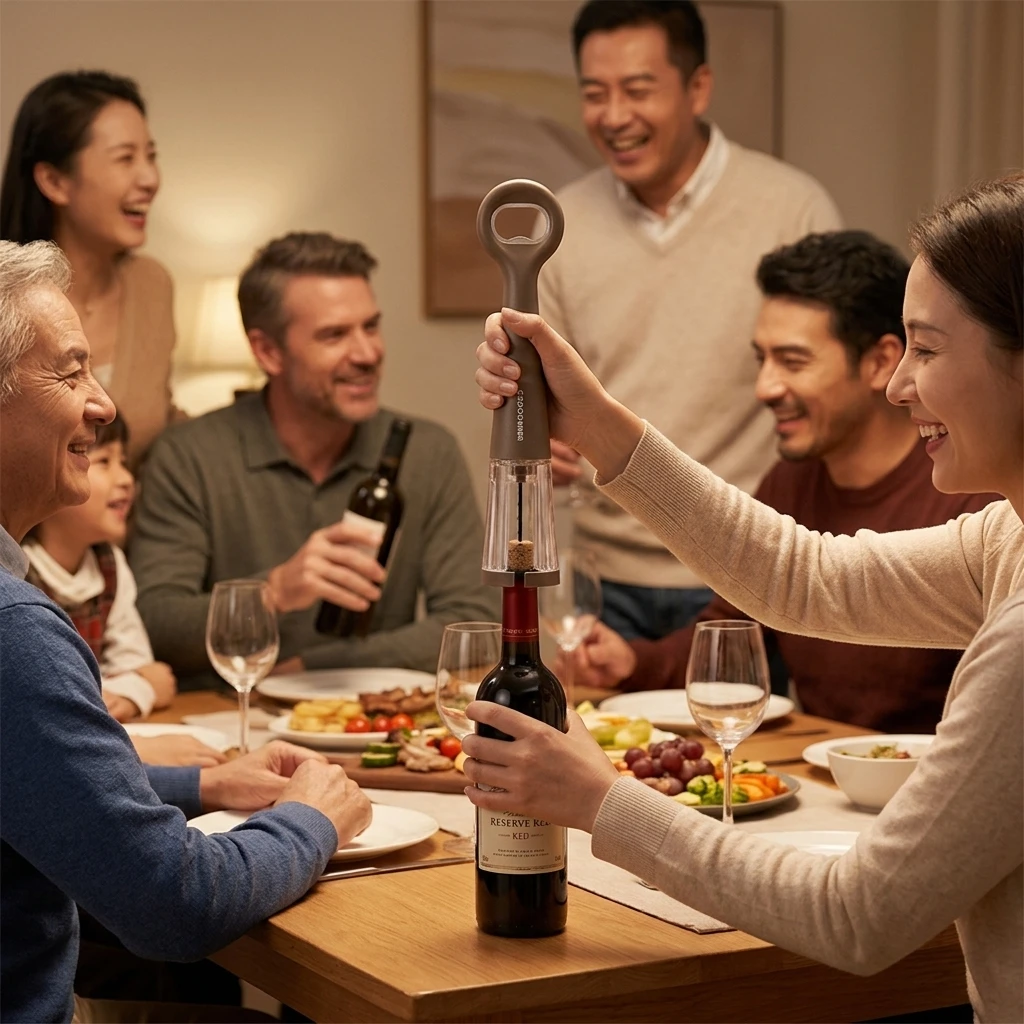 Otwieracz do wina na ciśnienie – Wine Beer Red recenzja i cena