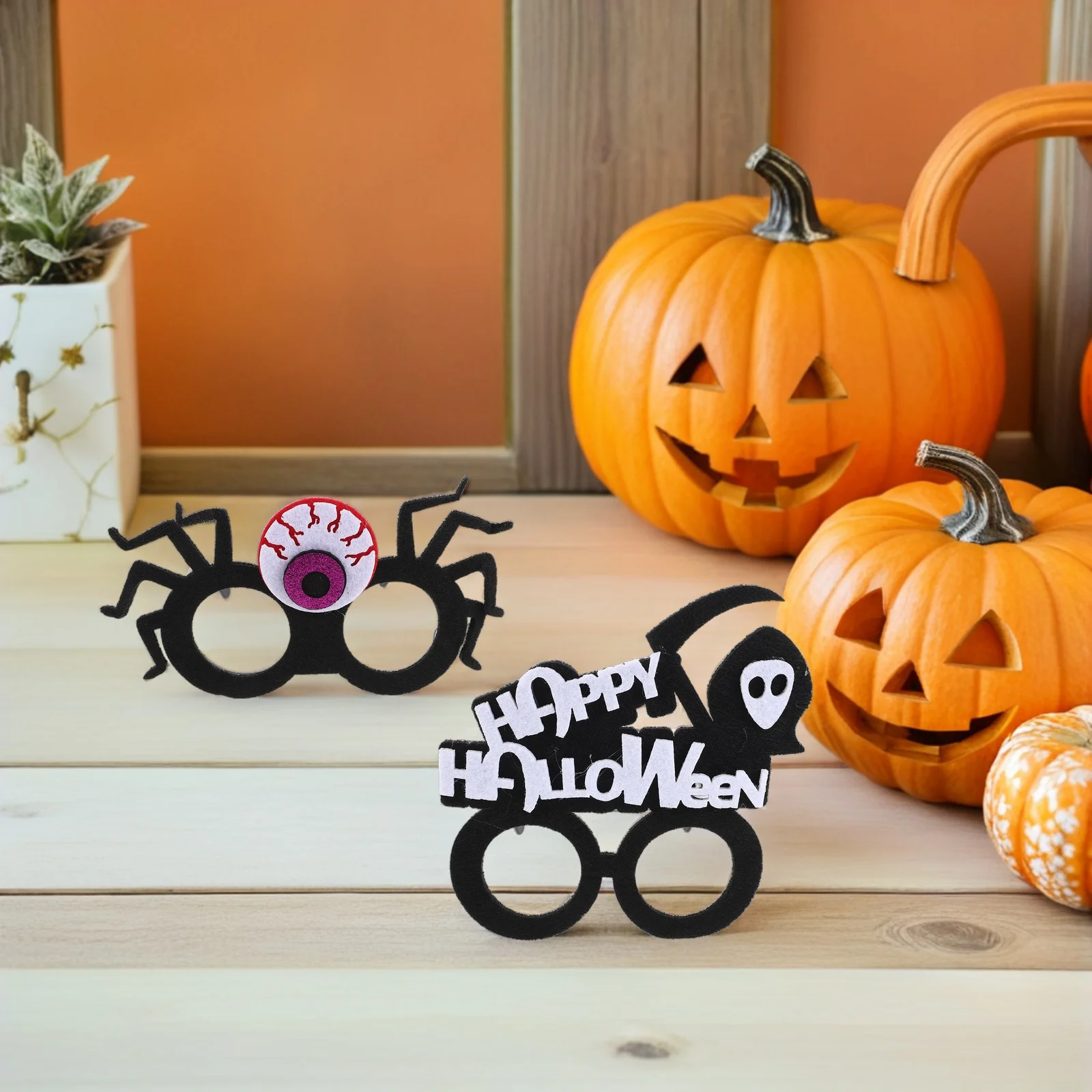 

Halloween Glasses Props Grim Reaper Party 's Eyeball Shaped Novelty Decor