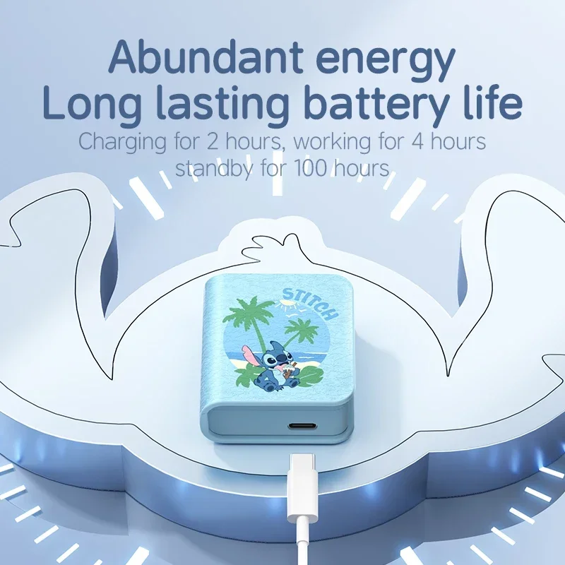 

New Disney Lilo & Stitch Earphones Bluetooth Wireless Book Series Noise Reduction Gaming Headphones Headsets Anime Cartoon AH806