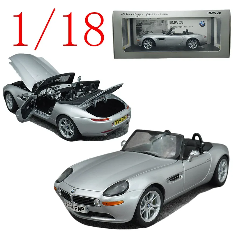 

Flaw Special Offer Kyosho Diecast 1/18 Scale BMW Alloy Model Cars BMW Z8 Play Vehicles Toys for Boys Gift Original Box