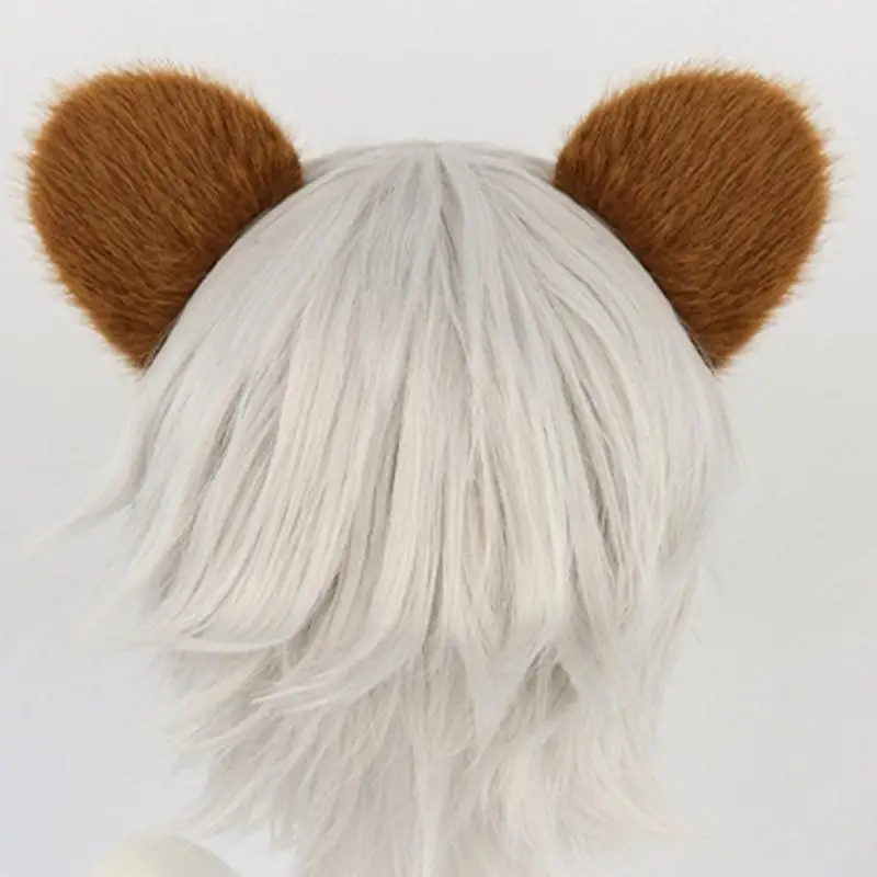 652f مجموعة الأزياء الحيوانية الدب cosplay props عقال ملحقات الأزياء اللطيفة اللوازم الحفل