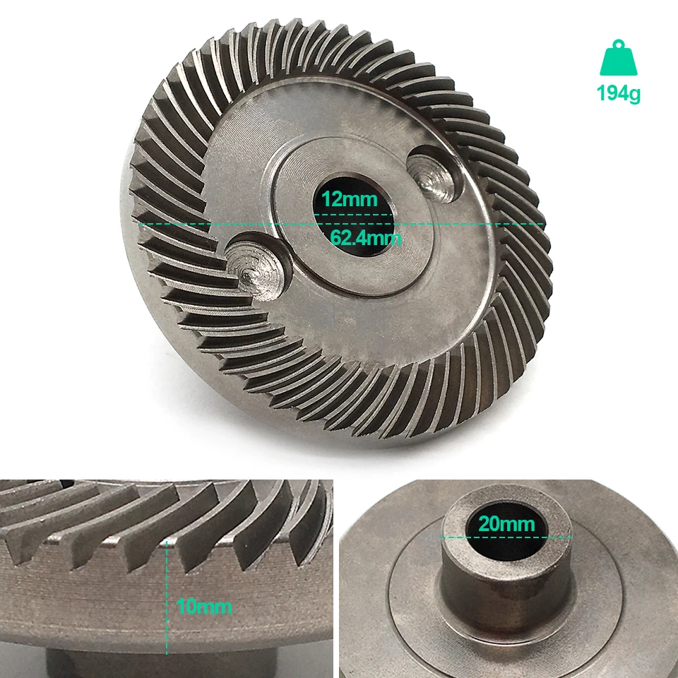 دوامة شطبة والعتاد 52T استبدال لماكيتا 9227CB 9227C 9237C 9237CB ساندر الملمع 227512 -0 226744 -6 قطع غيار أدوات الطاقة #2