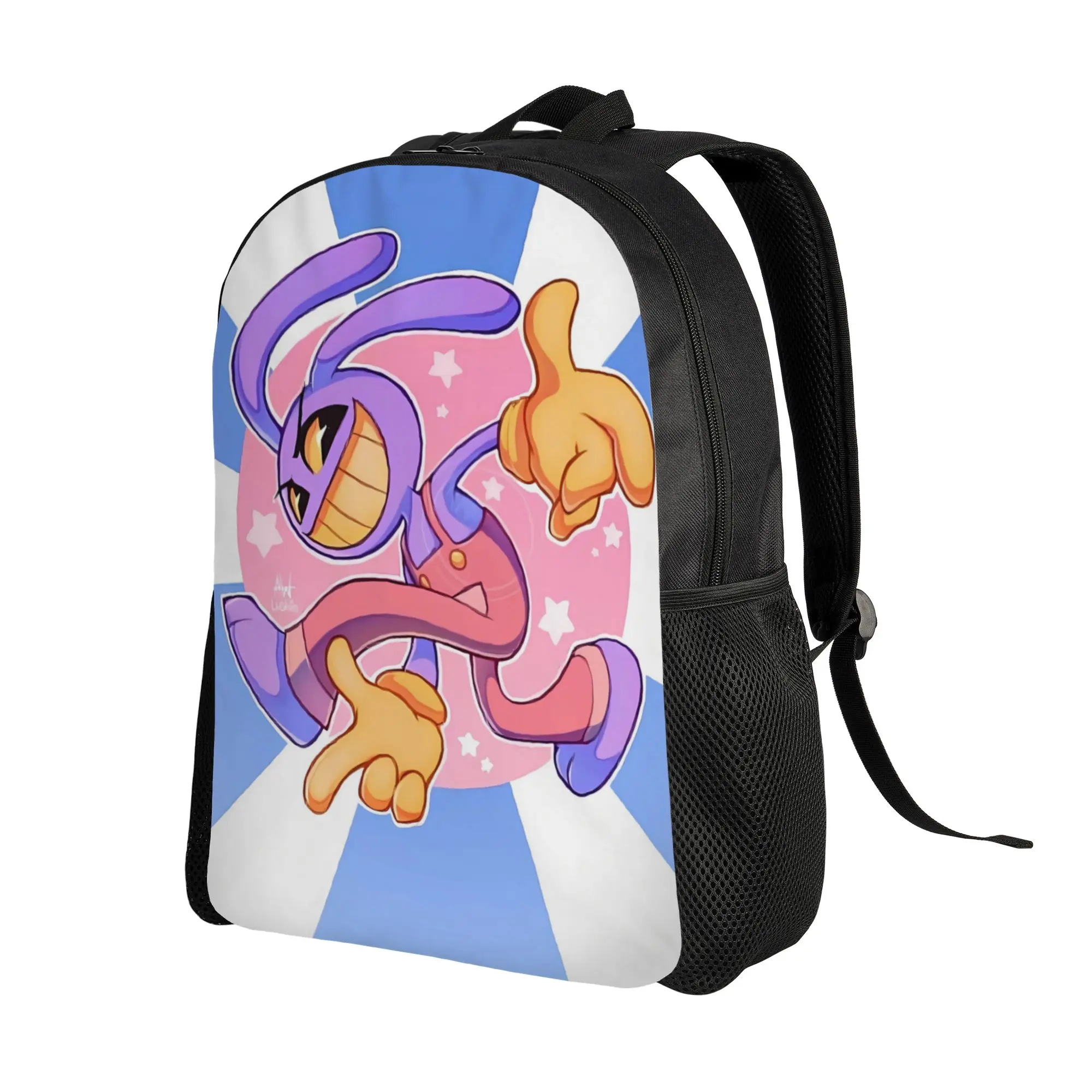 Jax Cartoon Digitals Circus Thermal Backpack  Cute Backpacks Youth Travel Lightweight School Bags Design Rucksack