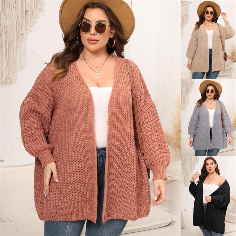 

XL3XL женский повседневный свитер Simple Street Sle hine вязаный топ из Thi Yarn V-Ne Long Sve Top для осеннего сезона