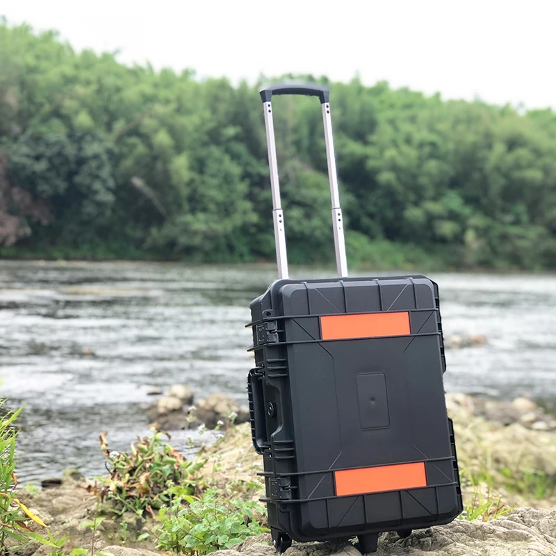 Imagem -03 - Trolley Safety Case Hardware Ferramenta pp Multi Function Portable Board Equipment Shipping Toolbox Protective Waterproof Storage Box
